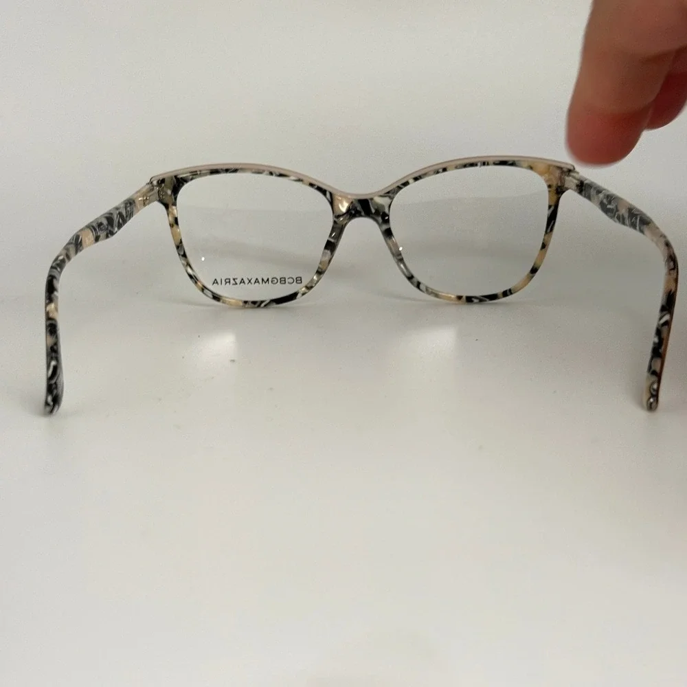 BCBGMAXAZRIA Darby Blush Multi Tortoise Cat Eye Eyeglasses Frames 50-16-135‎ CV